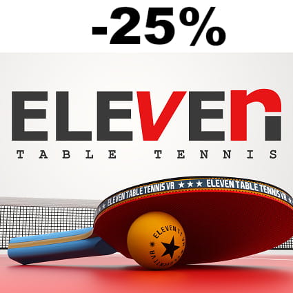-25% ELEVEN TABLE TENNIS