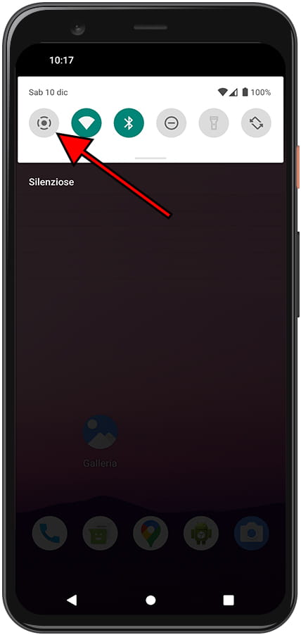 Icona dello schermo di registrazione X-pad Navi 8.2 3G