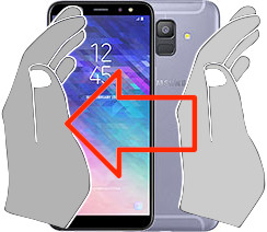 Screenshot su Samsung Galaxy A6 (2018)