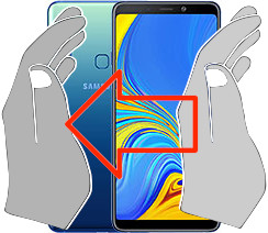Screenshot su Samsung Galaxy A9 (2018)