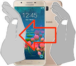 Screenshot su Samsung Galaxy J5 Prime