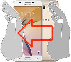 Screenshot su Samsung Galaxy On7 (2016)