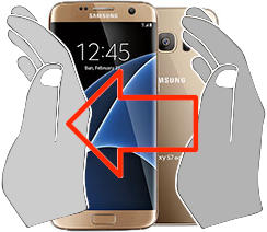 Screenshot su Samsung Galaxy S7 edge (USA)